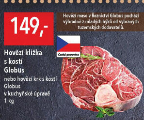 Hovězí kližka s kostí Globus