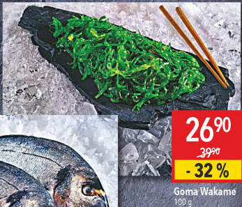 Mořské řasy Goma Wakame