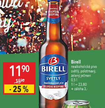 Nealkoholické pivo Birell
