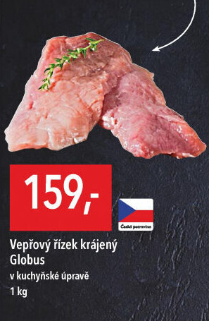Řízky vepřové Globus