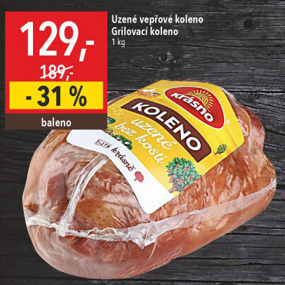 Vepřové koleno uzené Krásno