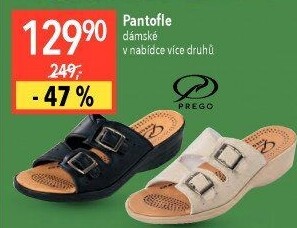Dámské pantofle Prego
