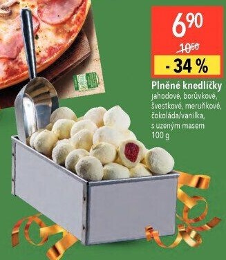 Knedlíky plněné mražené