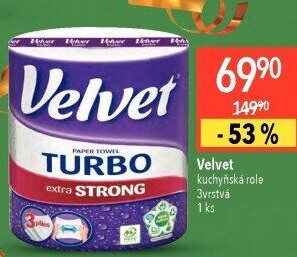 Kuchyňské utěrky 3vrstvé Turbo Velvet