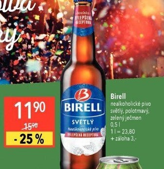 Nealkoholické pivo Birell