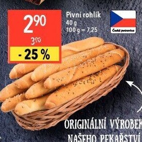 Pivní rohlík