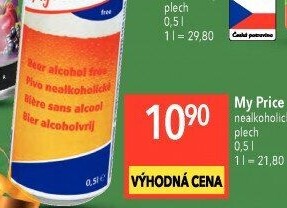 Pivo nealkoholické My Price