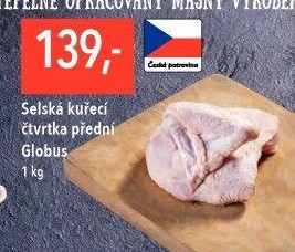 Selská kuřecí čtvrtky Globus