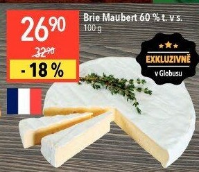 Sýr Brie 60% Maubert