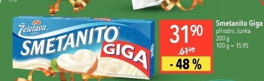 Sýr tavený Smetanito Želetava