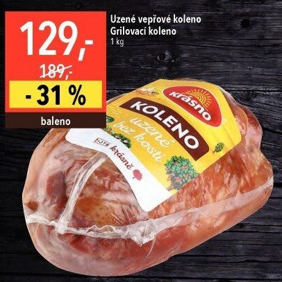 Vepřové koleno uzené Krásno