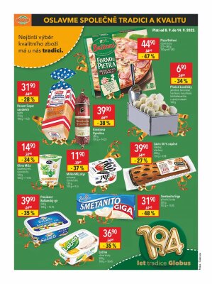 akční leták Globus 8.9.2022-14.9.2022