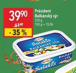 Balkánský sýr Président