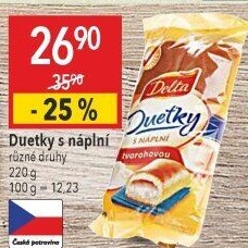 Duetky s náplní Delta