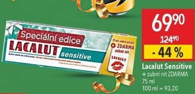 Pasta na zuby Sensitive Lacalut