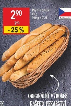 Pivní rohlík