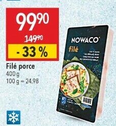 Rybí filé mražené Nowaco