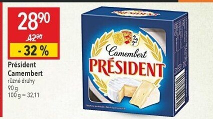 Sýr Camembert Président