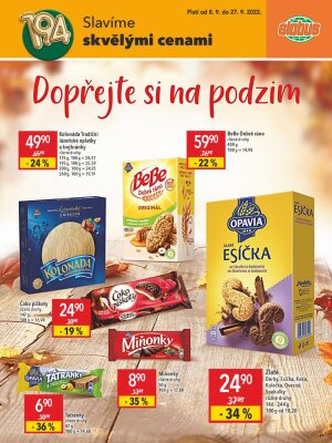 akční leták Globus 8.9.2022-27.9.2022