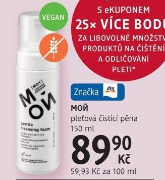 Čisticí pleťová pěna MON