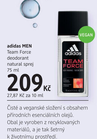 Deodorant parfémovaný Adidas