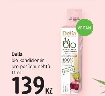 Kondicionér pro posílení nehtů bio Delia