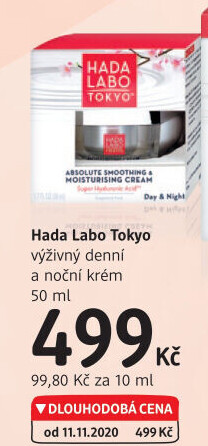Krém pleťový výživný Hada Labo Tokyo