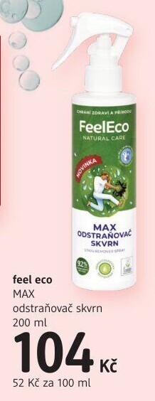 Odstraňovač skvrn Feel Eco