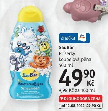 Pěna do koupele dětská SauBär