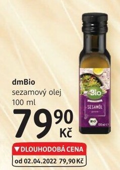 Sezamový olej dm Bio