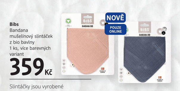 Slintáček Bandana Bibs