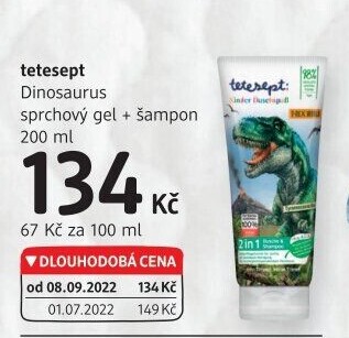 Sprchový gel a šampon 2v1 Kids Tetesept