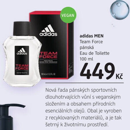 Toaletní voda pánská Adidas