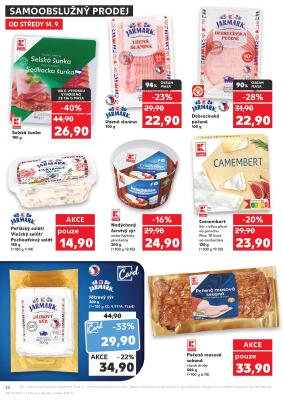 akční leták Kaufland 14.9.2022-29.9.2022