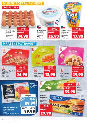 akční leták Kaufland 14.9.2022-29.9.2022