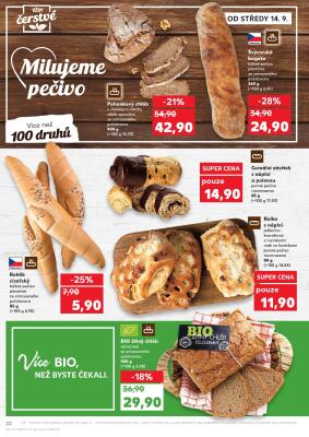 akční leták Kaufland 14.9.2022-29.9.2022