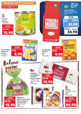 akční leták Kaufland 14.9.2022-29.9.2022