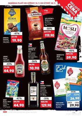 akční leták Kaufland 14.9.2022-29.9.2022