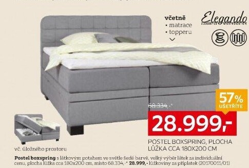 POSTEL BOXSPRING