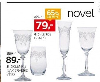 SKLENICE NA ČERVENÉ VÍNO