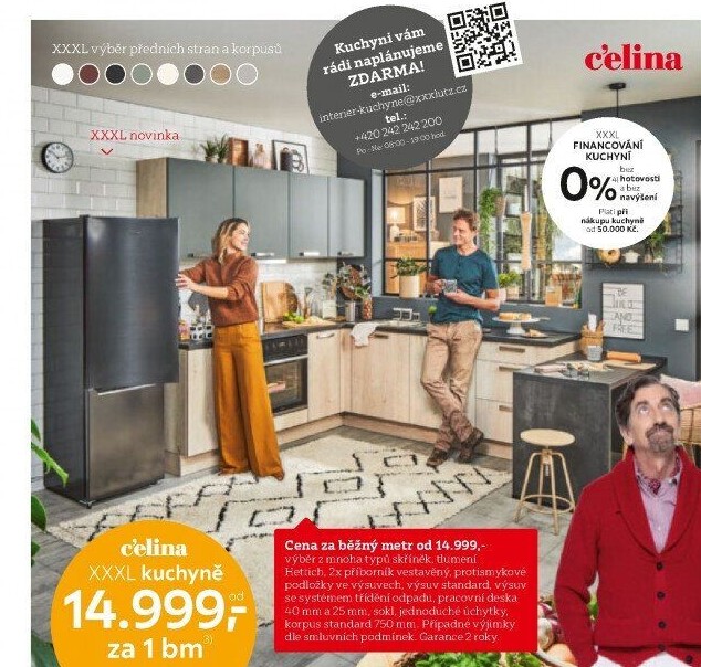 VESTAVNÁ KUCHYNĚ, BEZ SPOTŘEBIČŮ