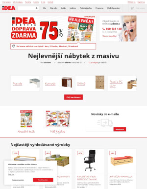 akční leták IDEA nábytek 13.9.2022-19.9.2022