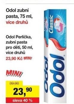 Pasta na zuby Odol