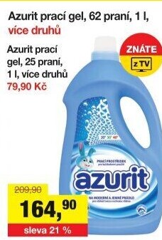 Prací gel Azurit