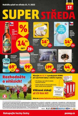 akční leták Penny Market 15.9.2022-21.9.2022