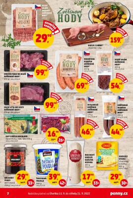 akční leták Penny Market 15.9.2022-21.9.2022