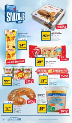 akční leták Tesco 14.9.2022-20.9.2022