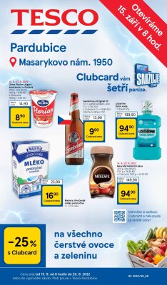 akční leták Tesco 14.9.2022-20.9.2022