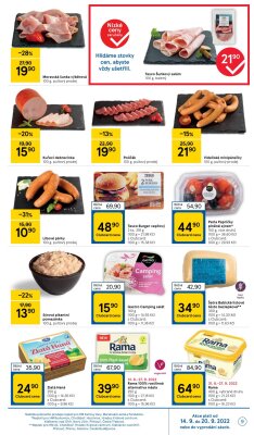 akční leták Tesco 14.9.2022-20.9.2022