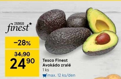 Avokádo Tesco Finest